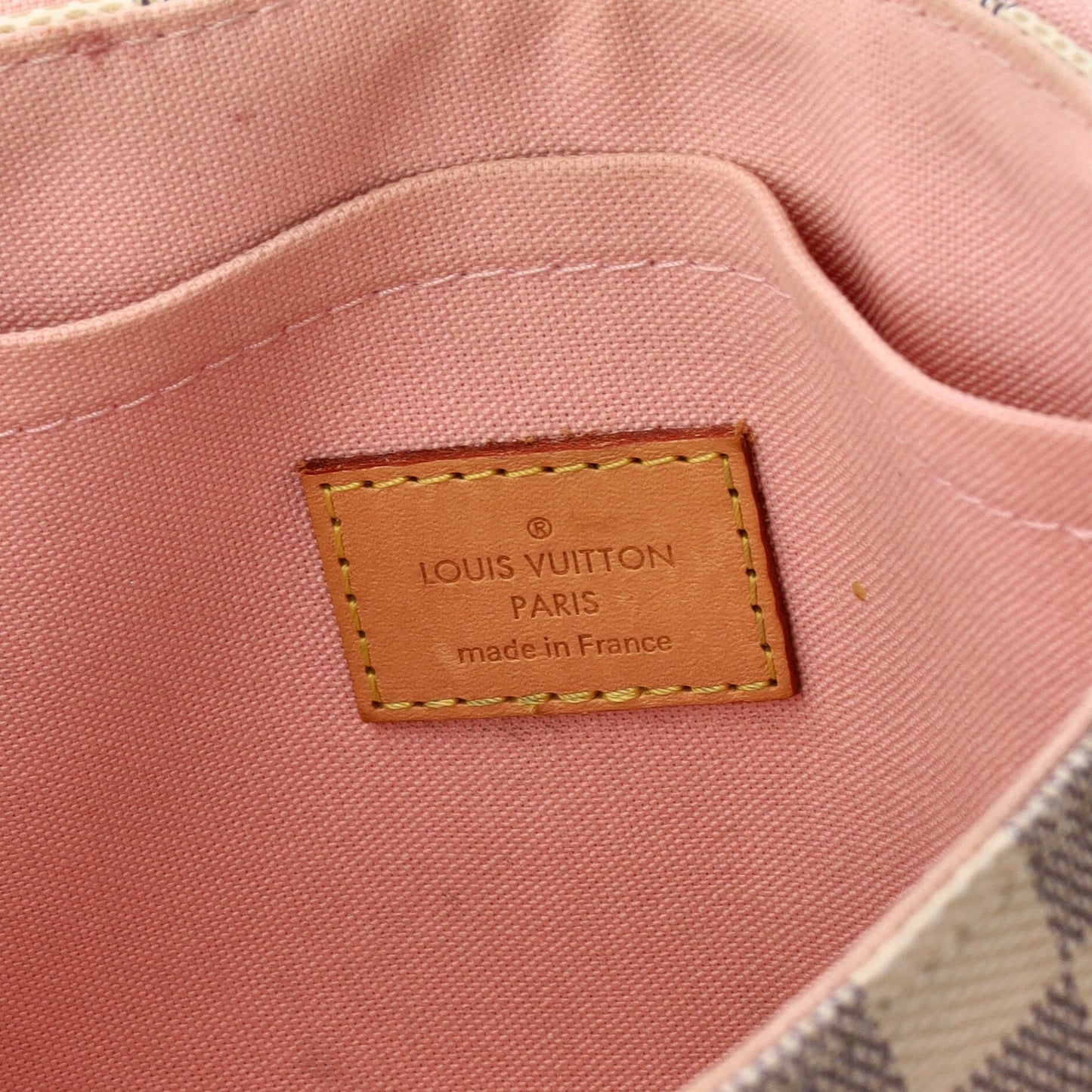Louis Vuitton Croisette Handbag Damier