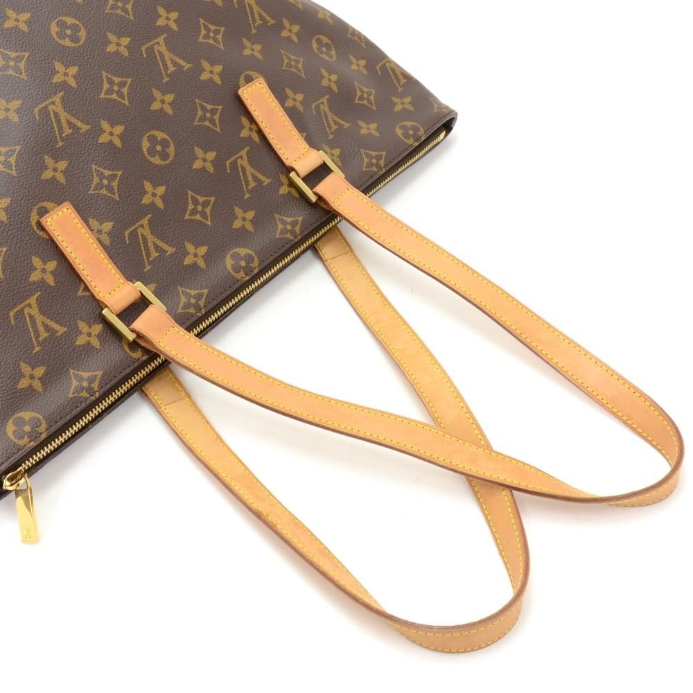 Louis Vuitto Cabas Mezzo Monogram Canvas Tote Bag