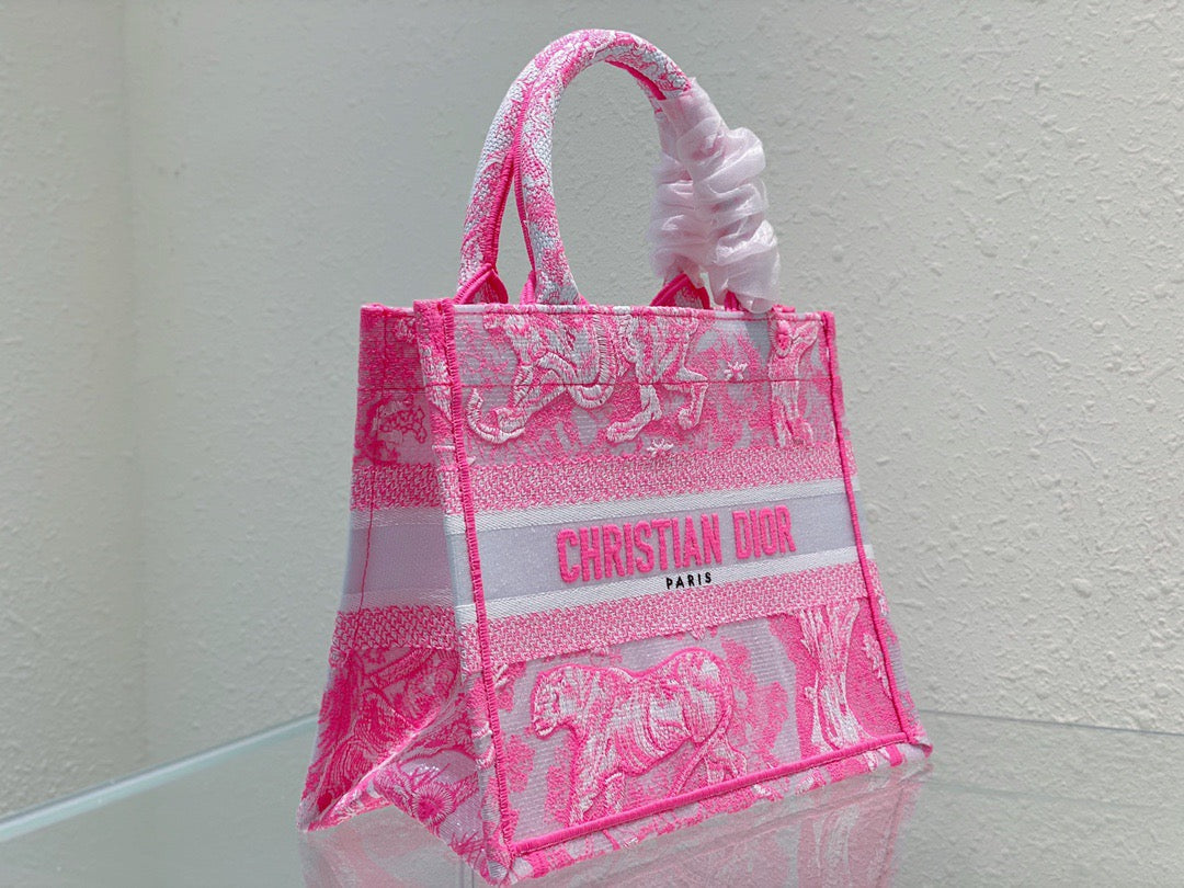 GLAMI Small Book Tote Pink, For Women, WomenÃ¢â‚¬â„¢s Handbags 26.5cm/10.5in CD