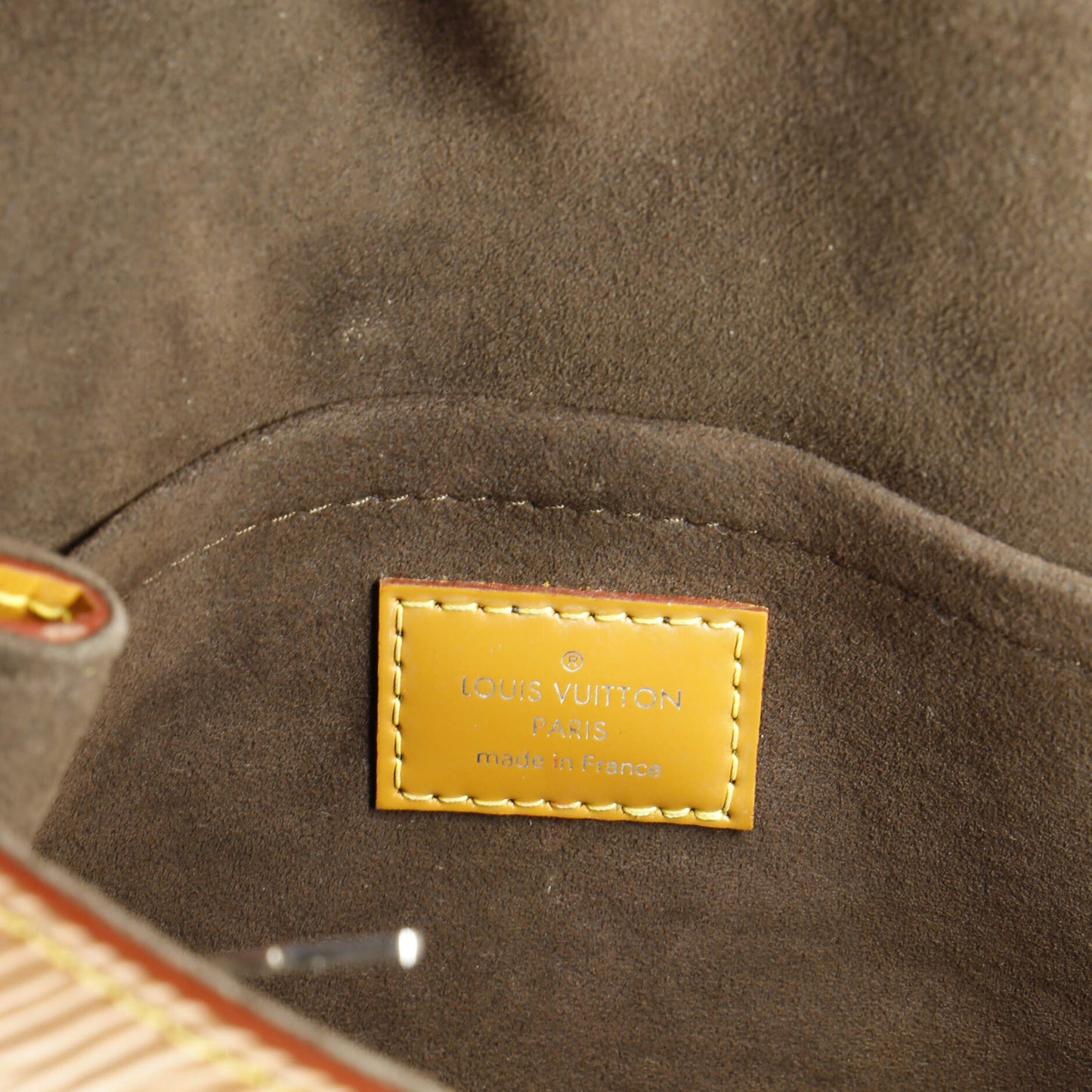 Louis Vuitton Cluny Top Handle Bag Epi Leather Mini