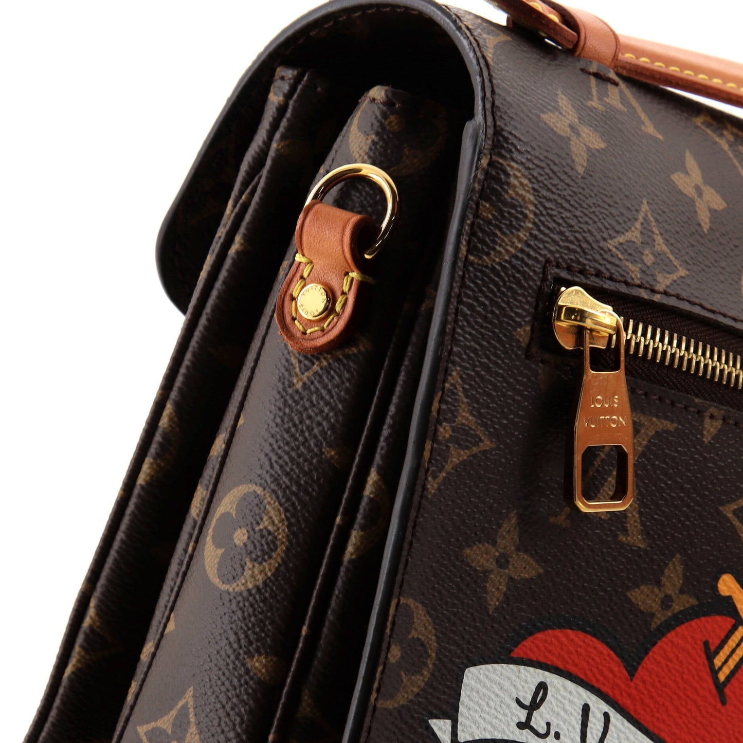 Louis Vuitton Pochette Metis Limited Edition Patches Monogram Canvas