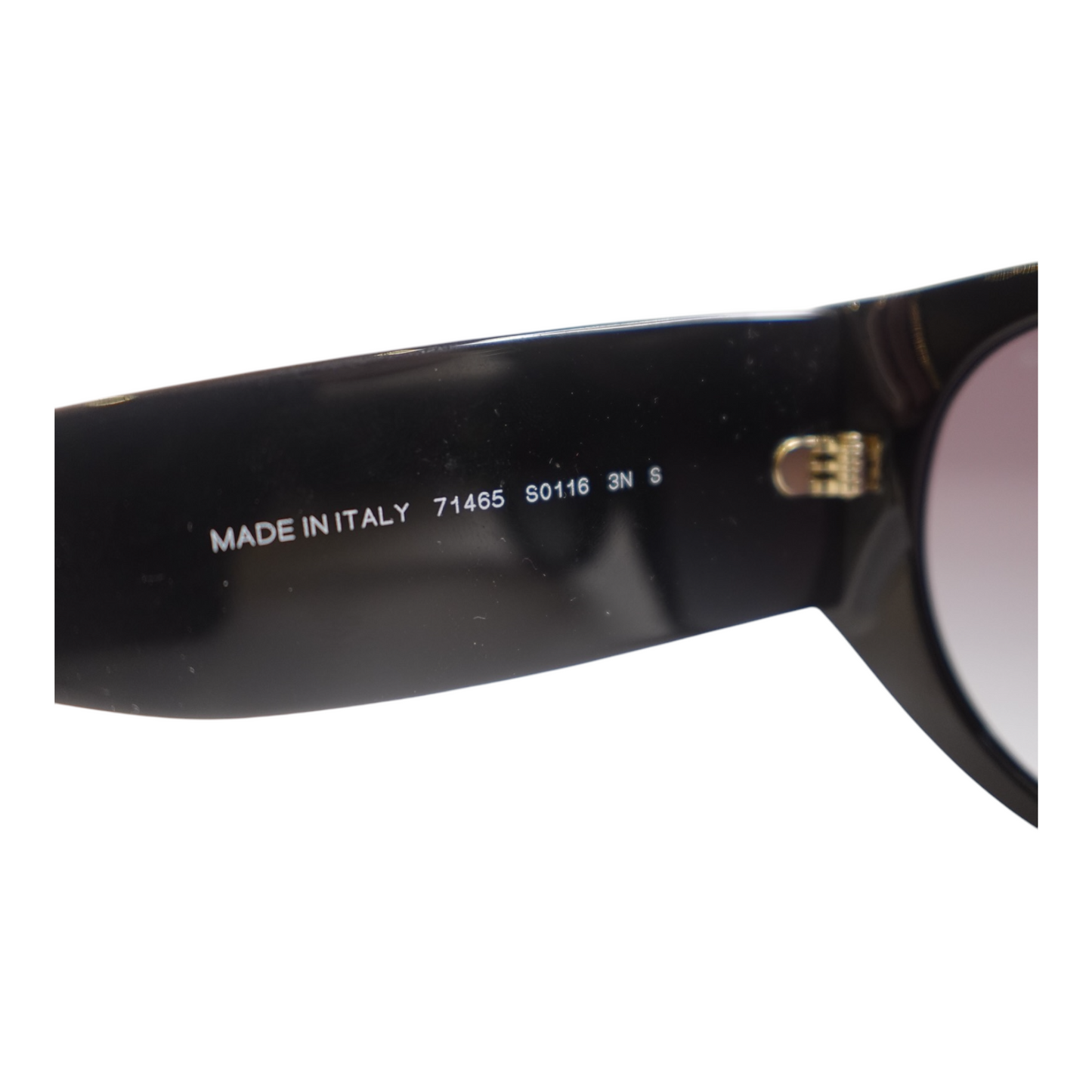 Chanel Black Quilted CC Sunglasses