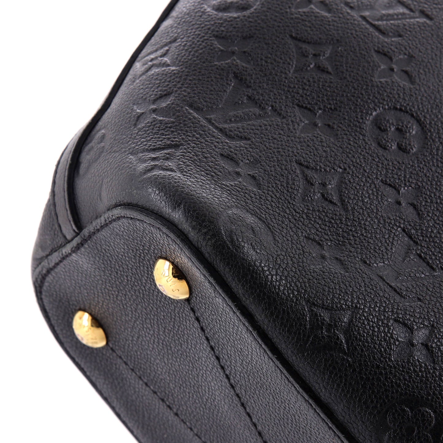 Louis Vuitton Mazarine Handbag Monogram Empreinte Leather MM