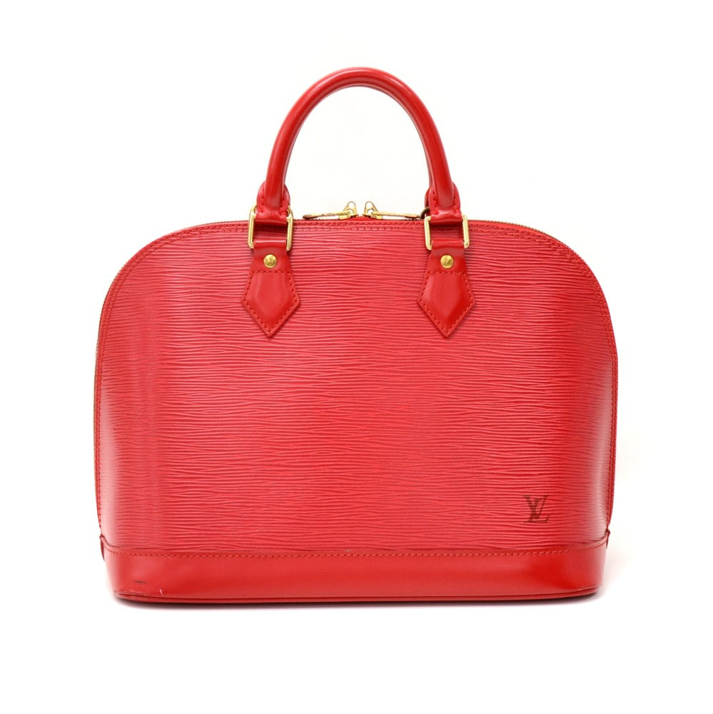 Louis Vuitto Alma Epi Leather Handbag