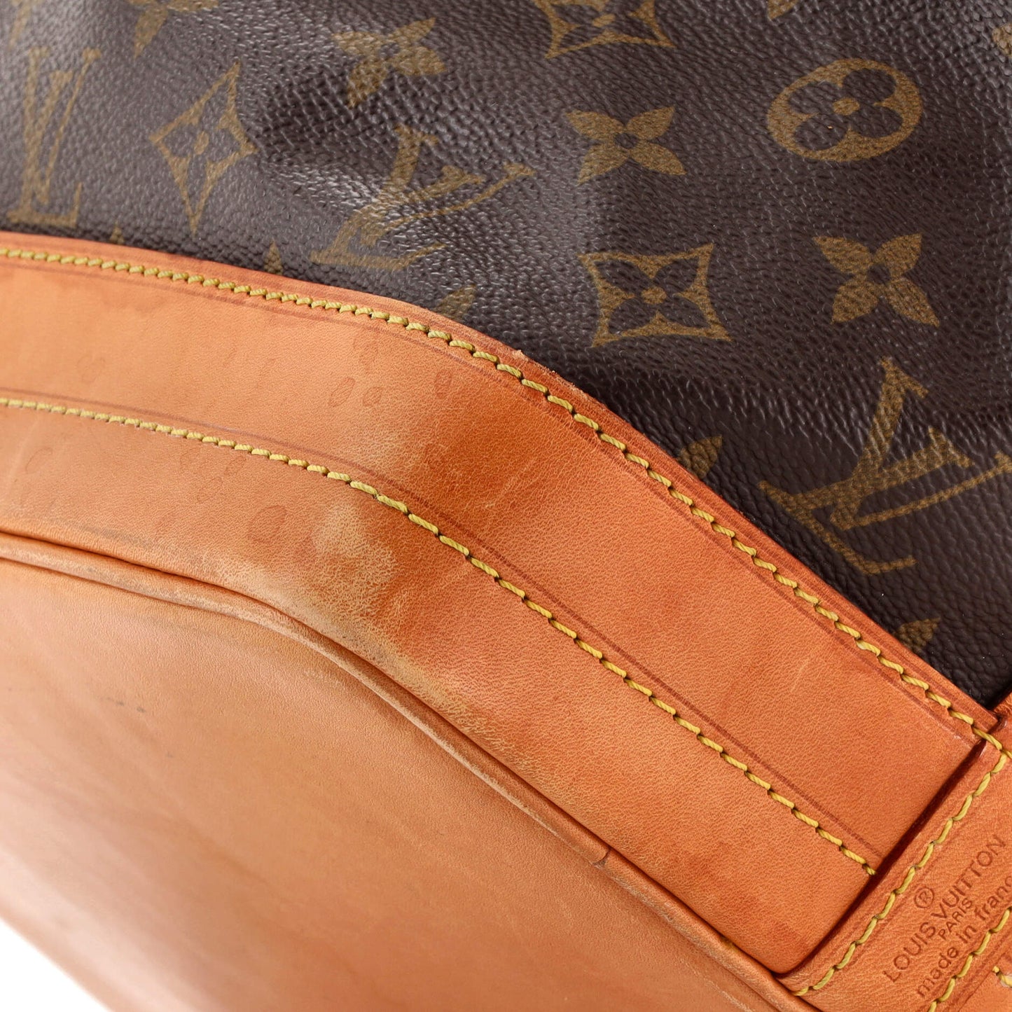 Louis Vuitton Noe Handbag Monogram Canvas Large