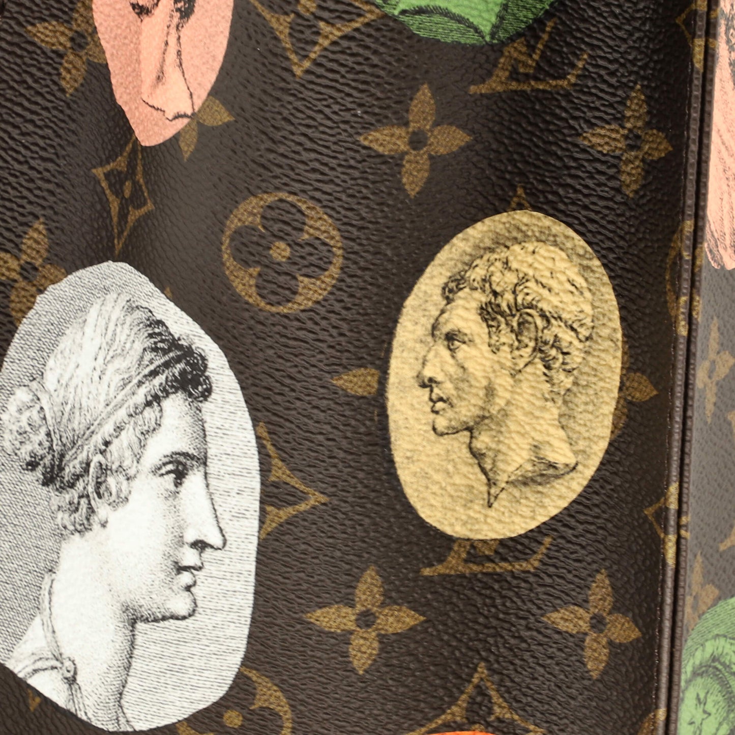 Louis Vuitton OnTheGo Tote Limited Edition Fornasetti Cameo Monogram Canvas MM