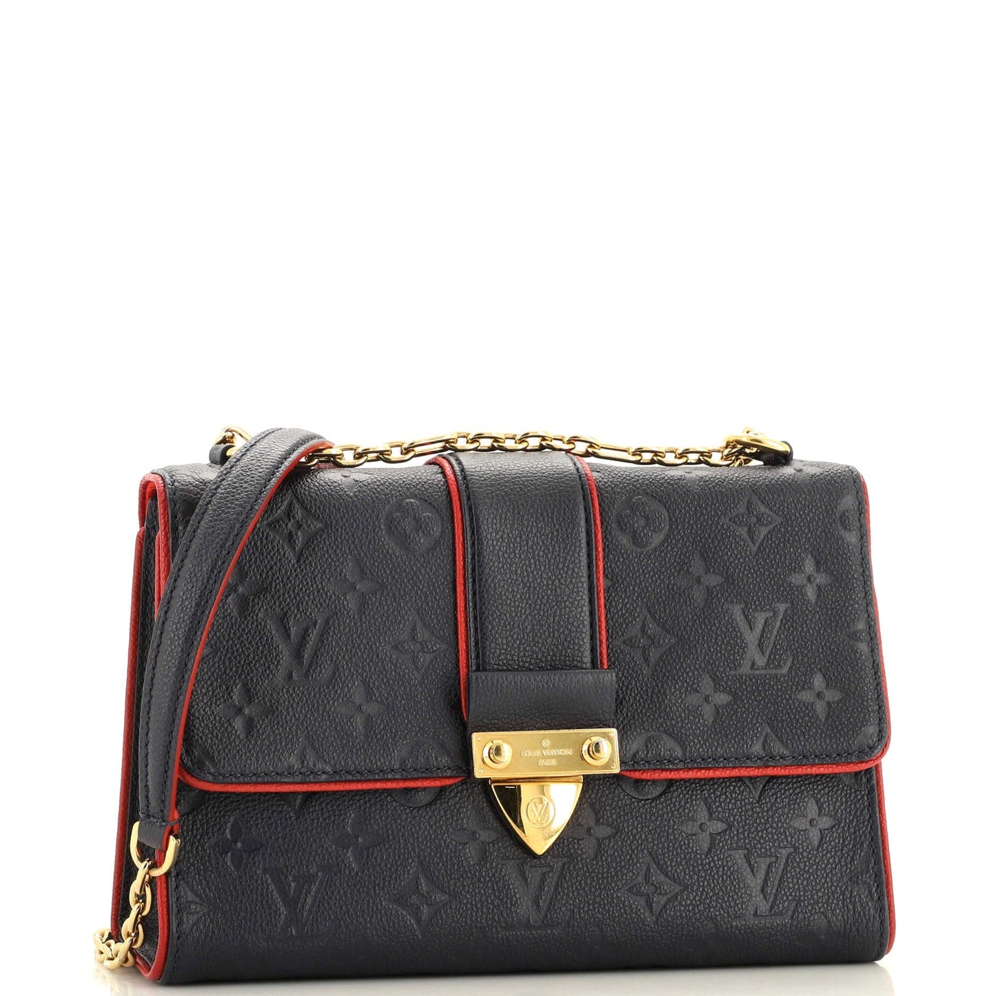 Louis Vuitton Saint Sulpice Handbag Monogram Empreinte Leather PM