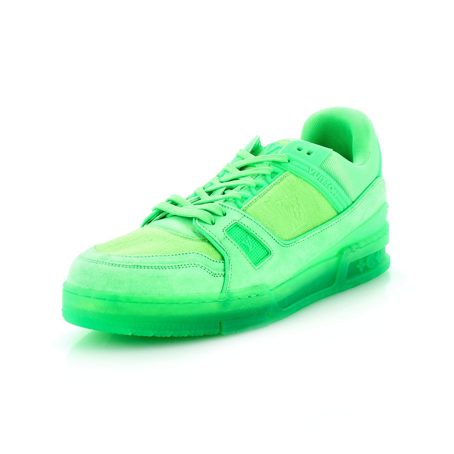 Louis Vuitton Men's LV Trainer Sneakers Monogram Denim