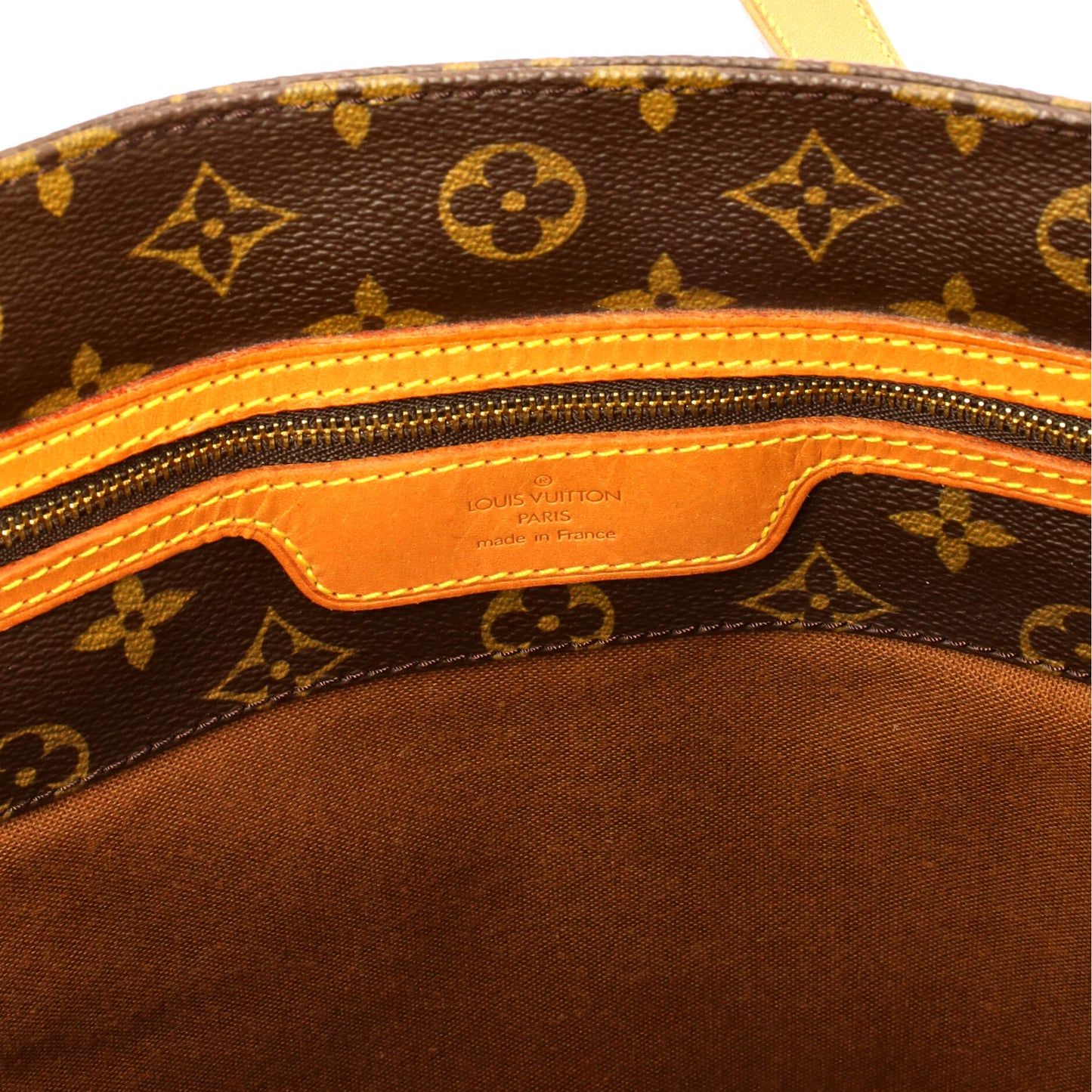 Louis Vuitton Shopping Sac Handbag Monogram Canvas MM