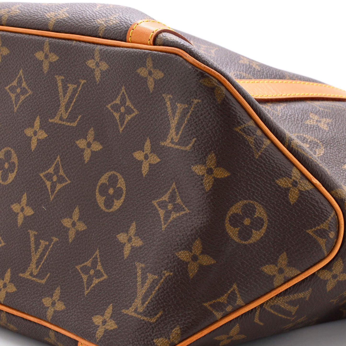 Louis Vuitton Shopping Sac Handbag Monogram Canvas MM