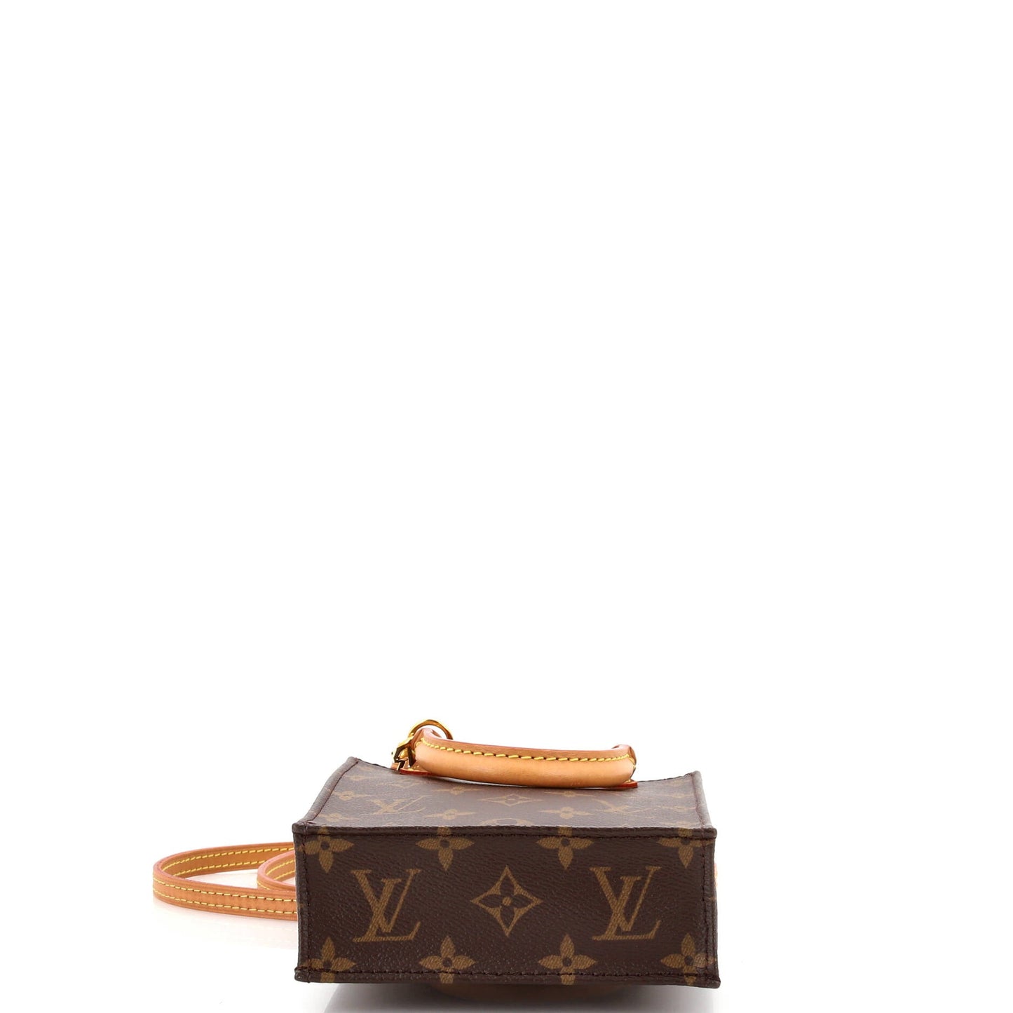 Louis Vuitton Petit Sac Plat Bag Monogram Canvas