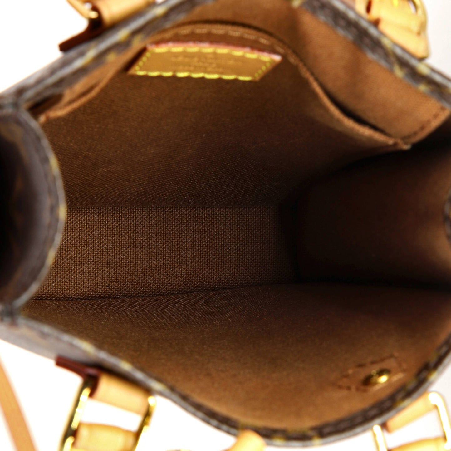 Louis Vuitton Petit Sac Plat Bag Monogram Canvas