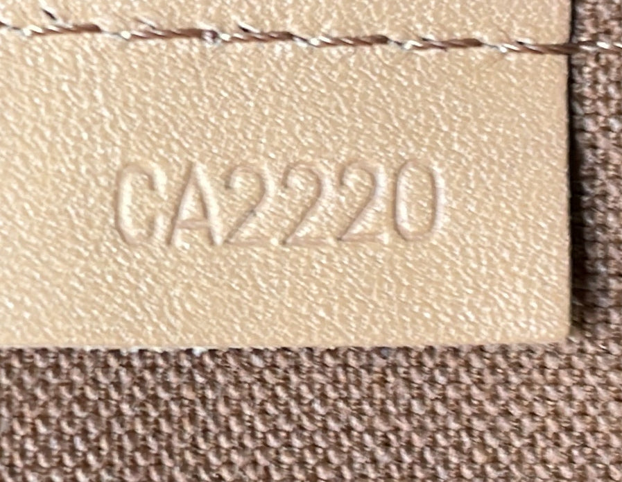 Louis Vuitton Petit Sac Plat Bag Monogram Canvas