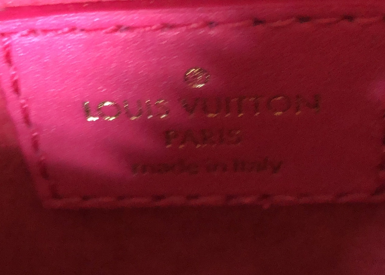 Louis Vuitton Lexington Pouch Monogram Embossed Leather