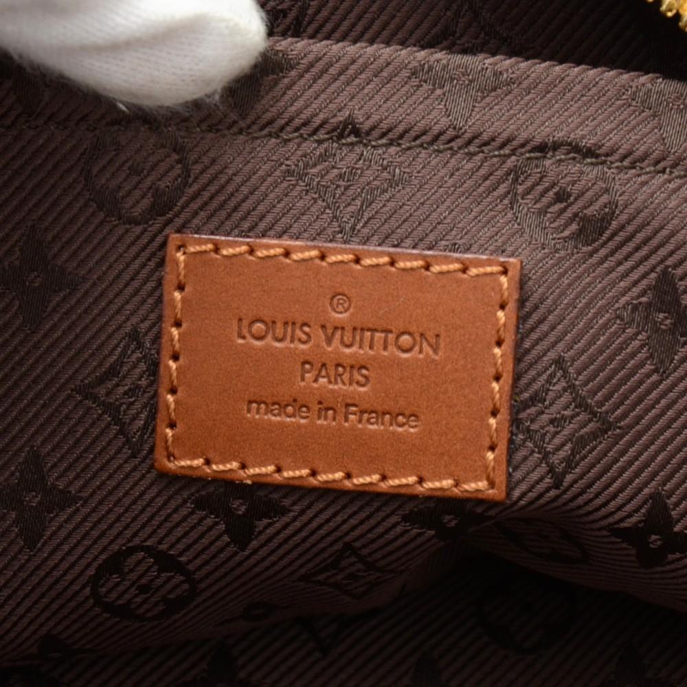 Louis Vuitto Onatah Pochette Suede Leather Shoulder Bag
