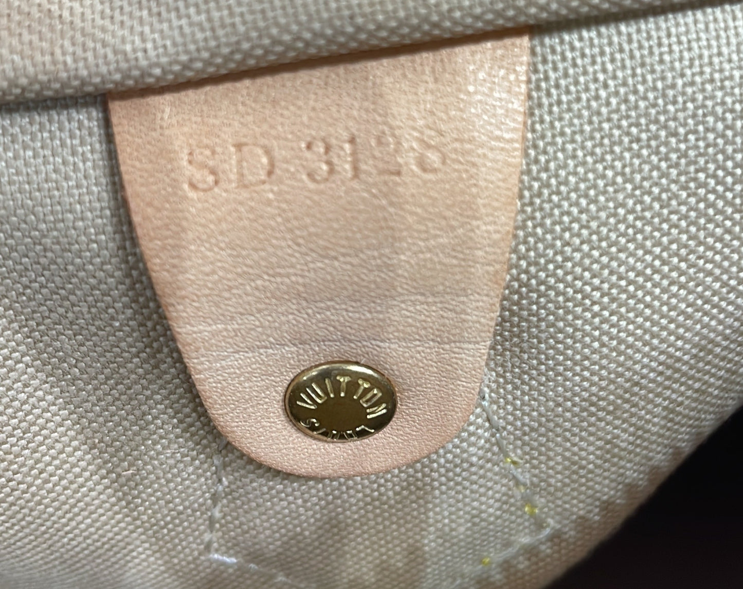 Louis Vuitton Speedy Bandouliere Bag Damier 30
