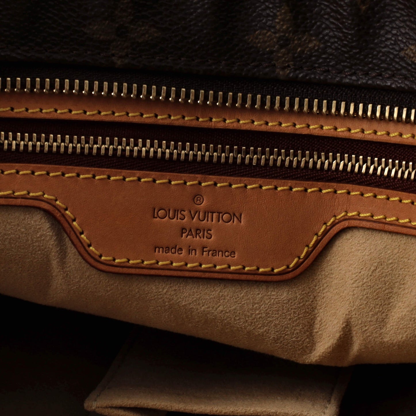 Louis Vuitton Luco Handbag Monogram Canvas