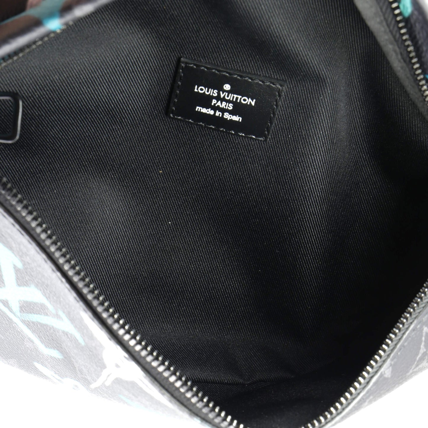 Louis Vuitton Discovery Bumbag Graffiti Monogram Eclipse Canvas