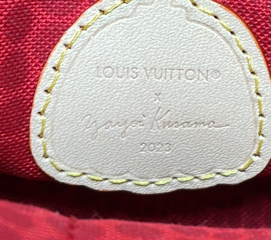 Louis Vuitton OnTheGo Tote Yayoi Kusama Painted Dots Monogram Canvas PM