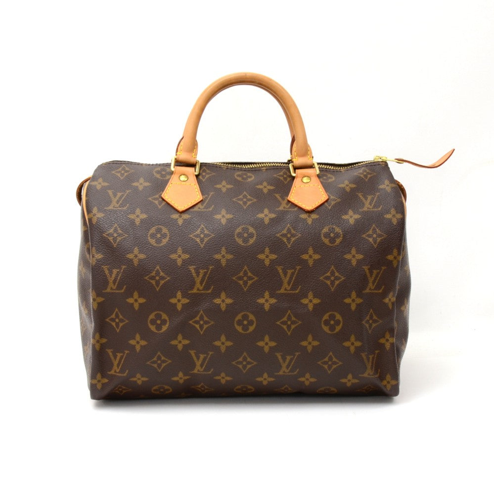 Louis Vuitto Speedy 30 Monogram Canvas Handbag