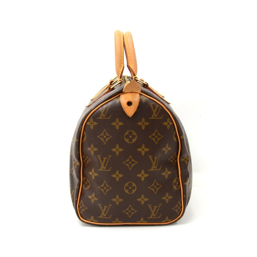 Louis Vuitto Speedy 30 Monogram Canvas Handbag