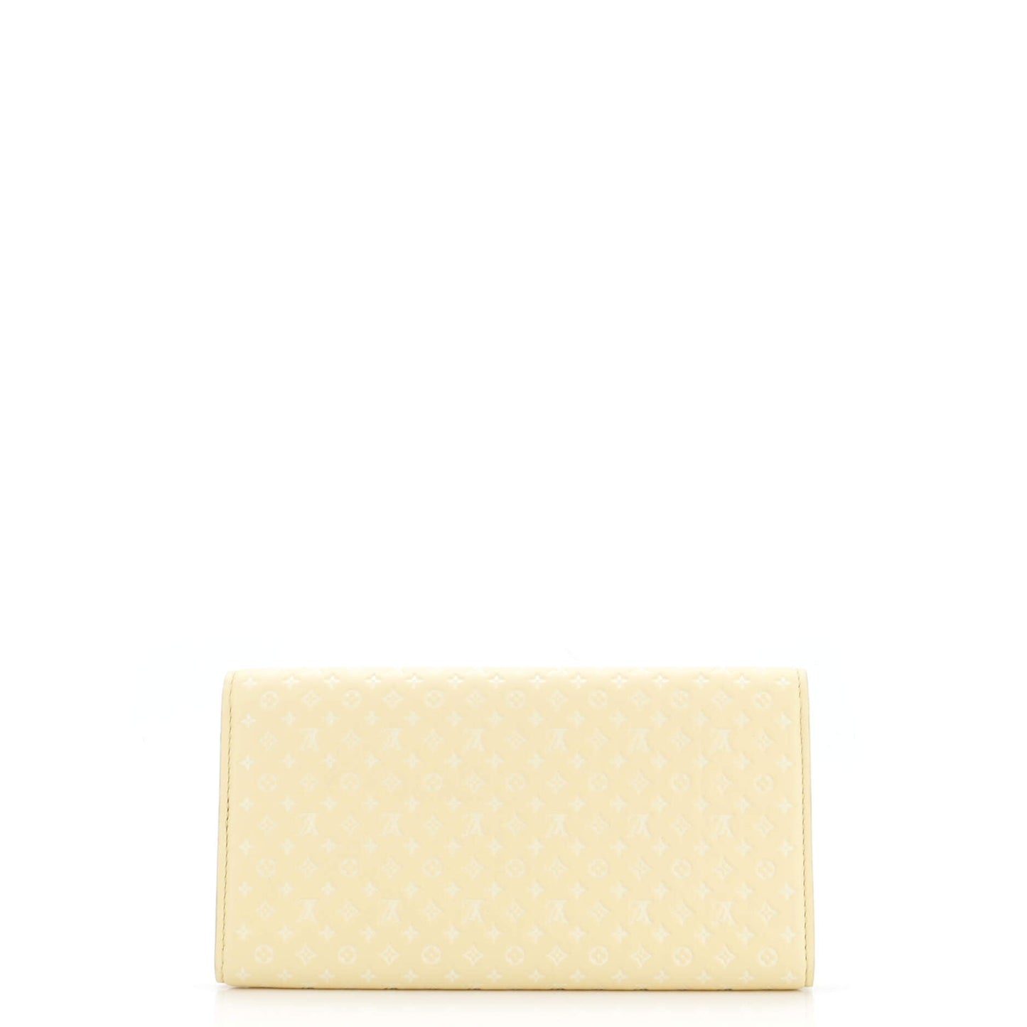 Louis Vuitton Sarah Wallet NM Nanogram Embossed Leather