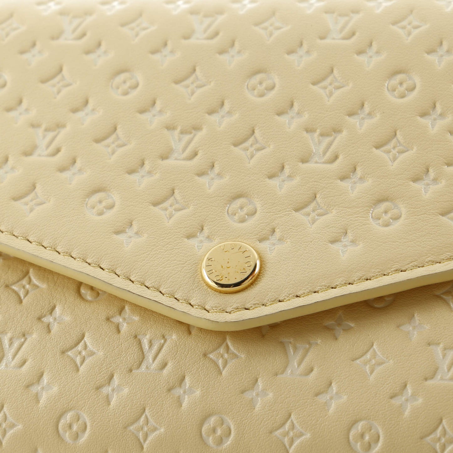 Louis Vuitton Sarah Wallet NM Nanogram Embossed Leather