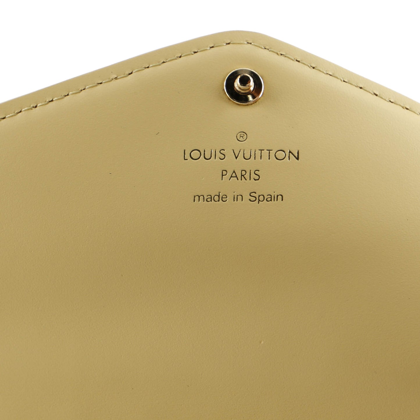 Louis Vuitton Sarah Wallet NM Nanogram Embossed Leather