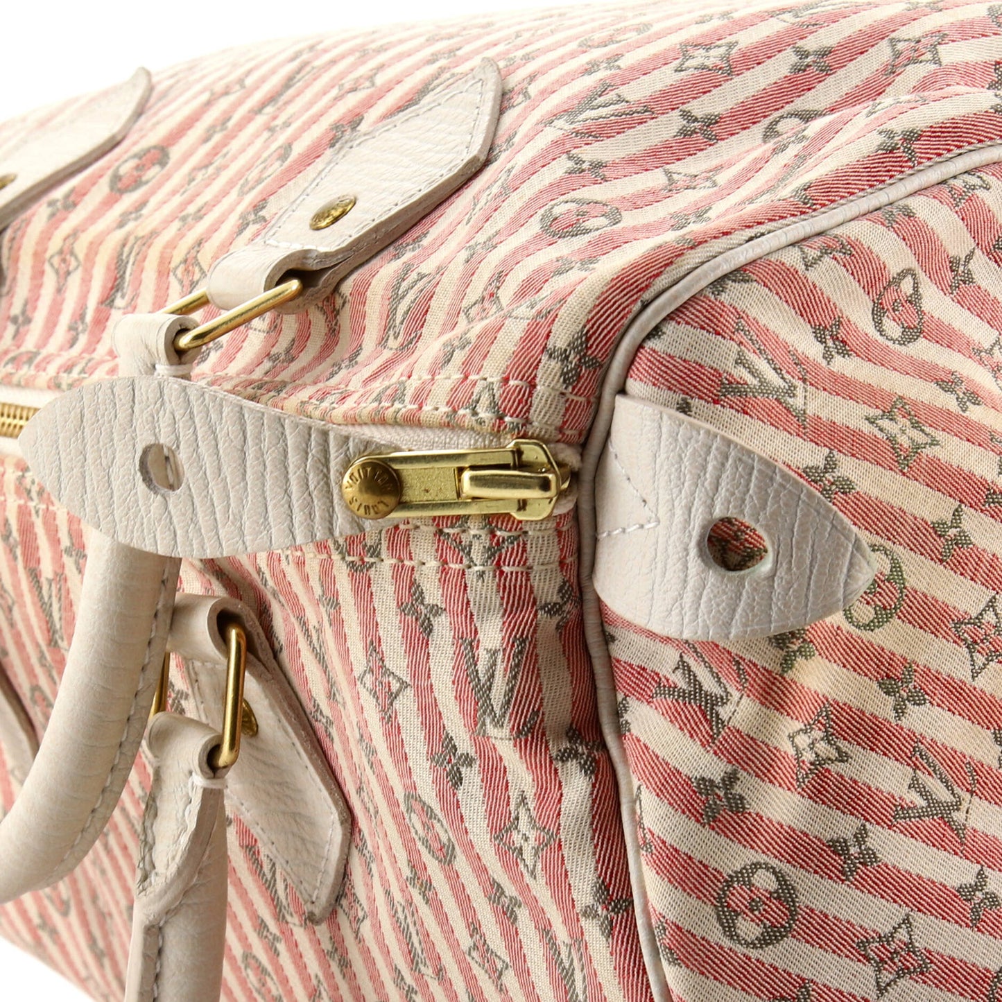Louis Vuitton Speedy Handbag Mini Lin Croisette 30