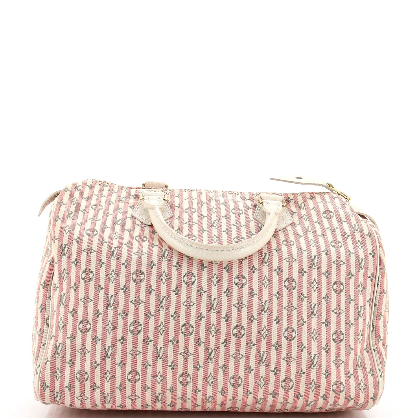 Louis Vuitton Speedy Handbag Mini Lin Croisette 30
