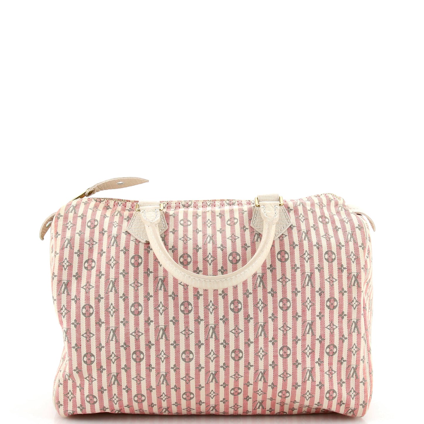 Louis Vuitton Speedy Handbag Mini Lin Croisette 30