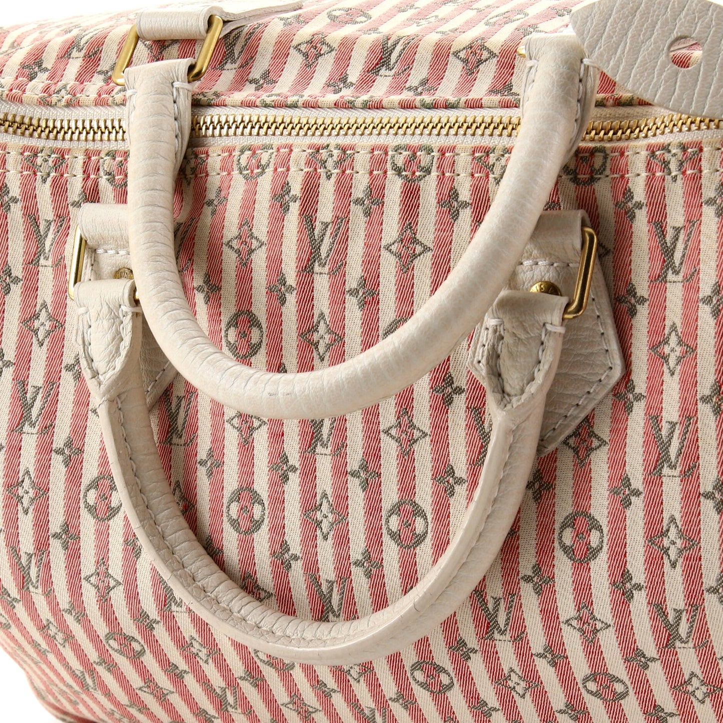 Louis Vuitton Speedy Handbag Mini Lin Croisette 30