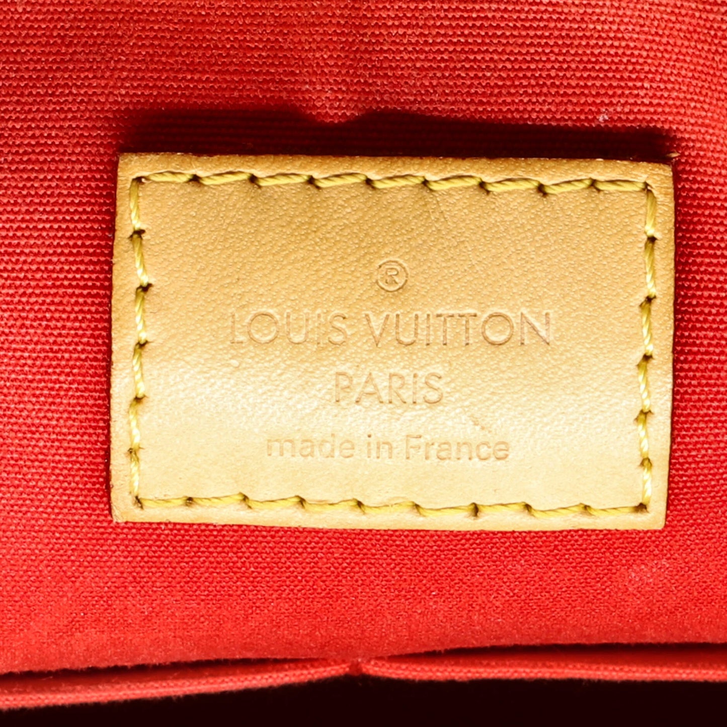 Louis Vuitton Alma Handbag Monogram Vernis PM