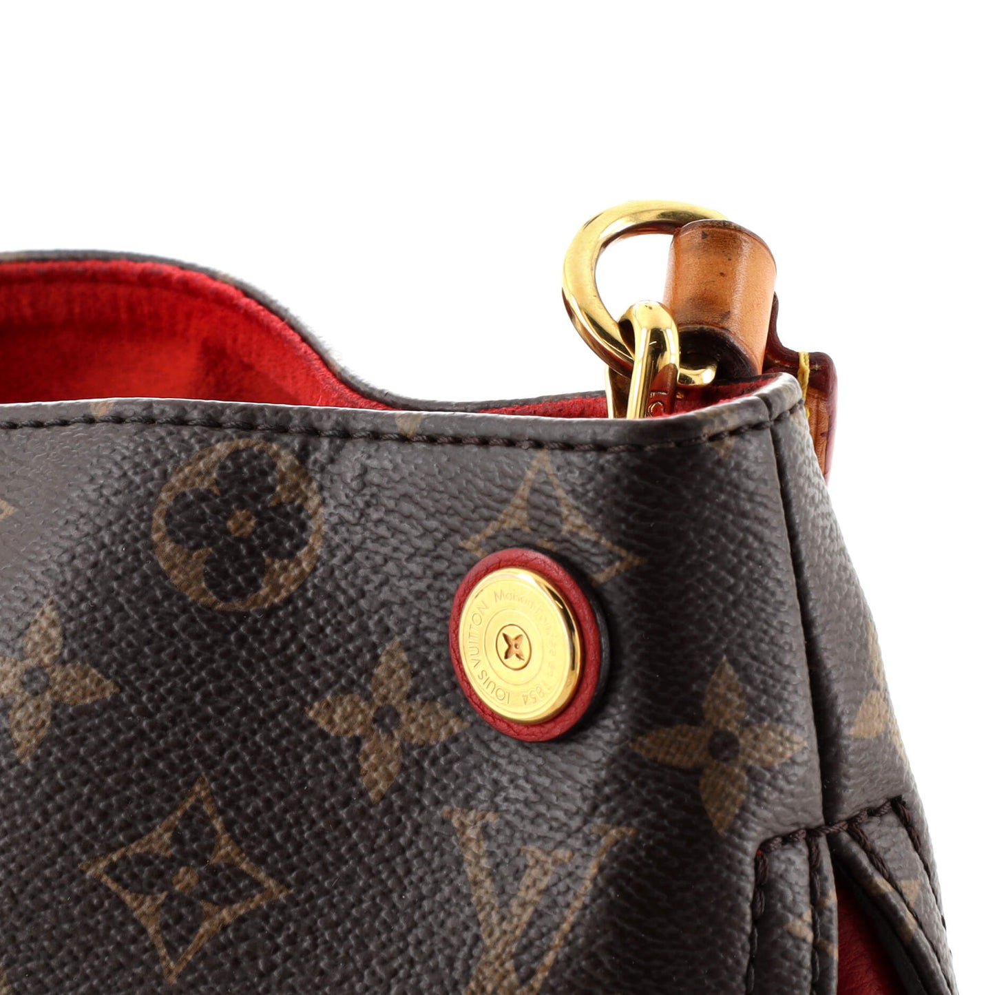 Louis Vuitton Gaia Handbag Monogram Canvas