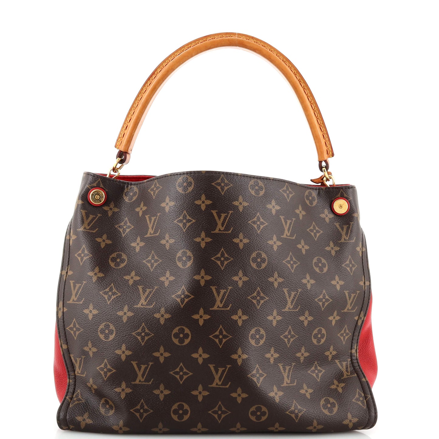 Louis Vuitton Gaia Handbag Monogram Canvas