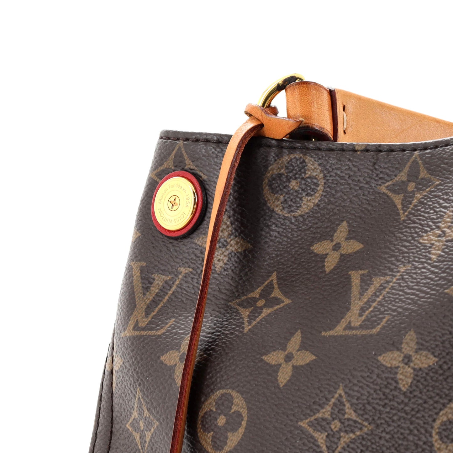 Louis Vuitton Gaia Handbag Monogram Canvas