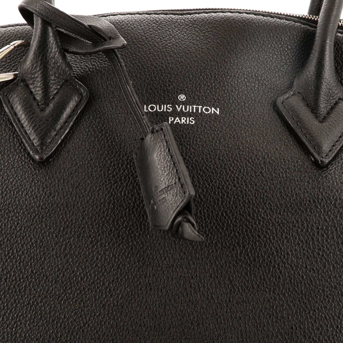 Louis Vuitton Soft Lockit Handbag Leather MM
