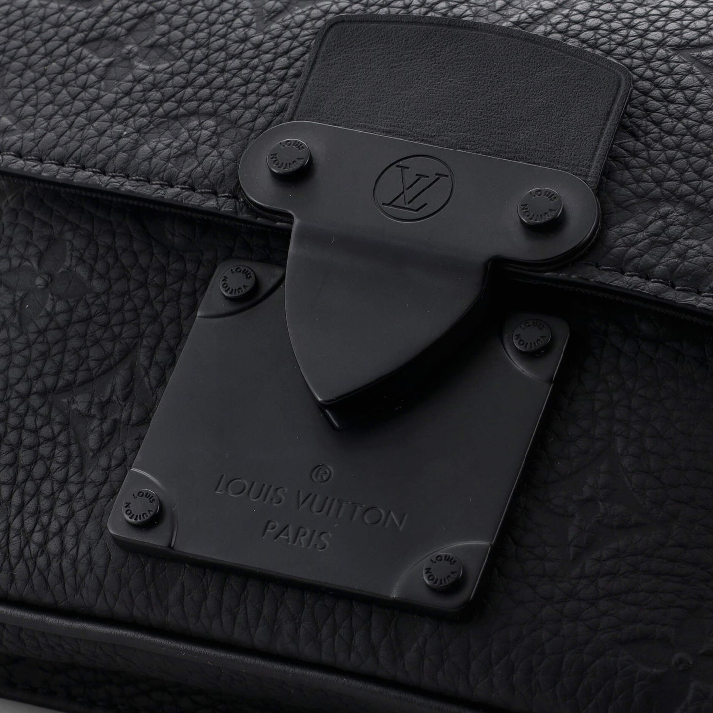 Louis Vuitton S Lock Sling Bag Monogram Taurillon Leather