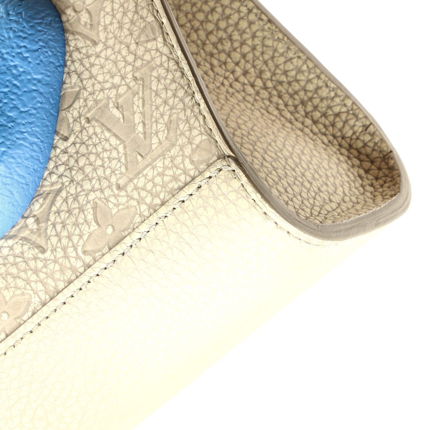 Louis Vuitton Climbing Standing Pouch Limited Edition Monogram Taurillon Leather with Acrylic