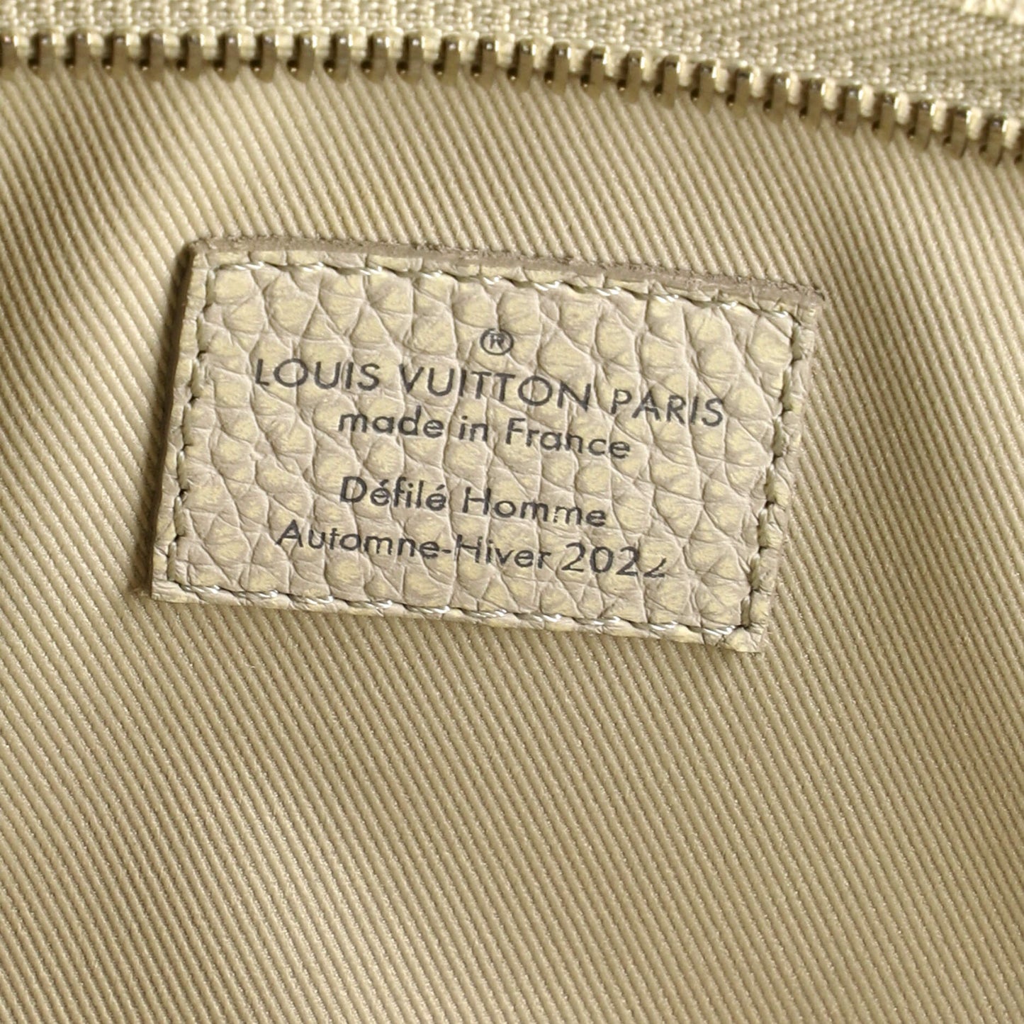 Louis Vuitton Climbing Standing Pouch Limited Edition Monogram Taurillon Leather with Acrylic