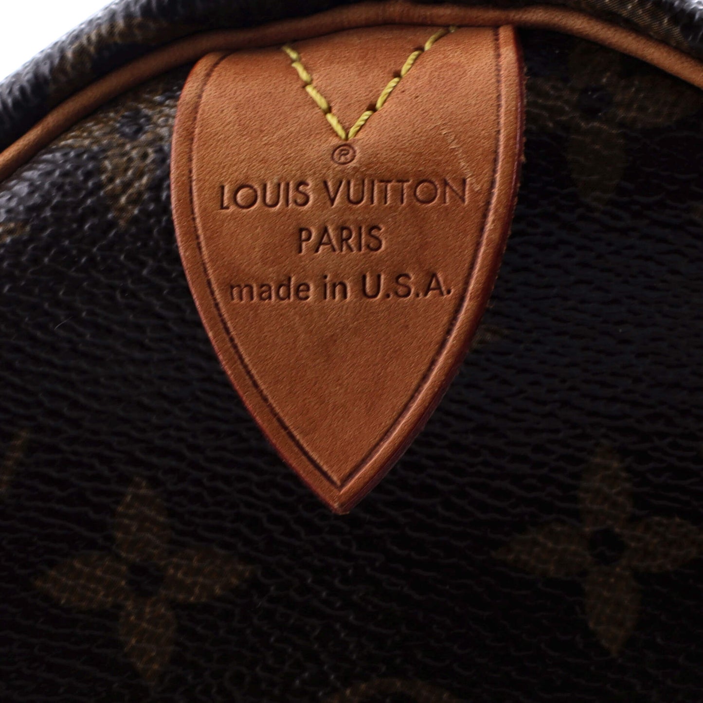 Louis Vuitton Speedy Handbag Monogram Canvas 30