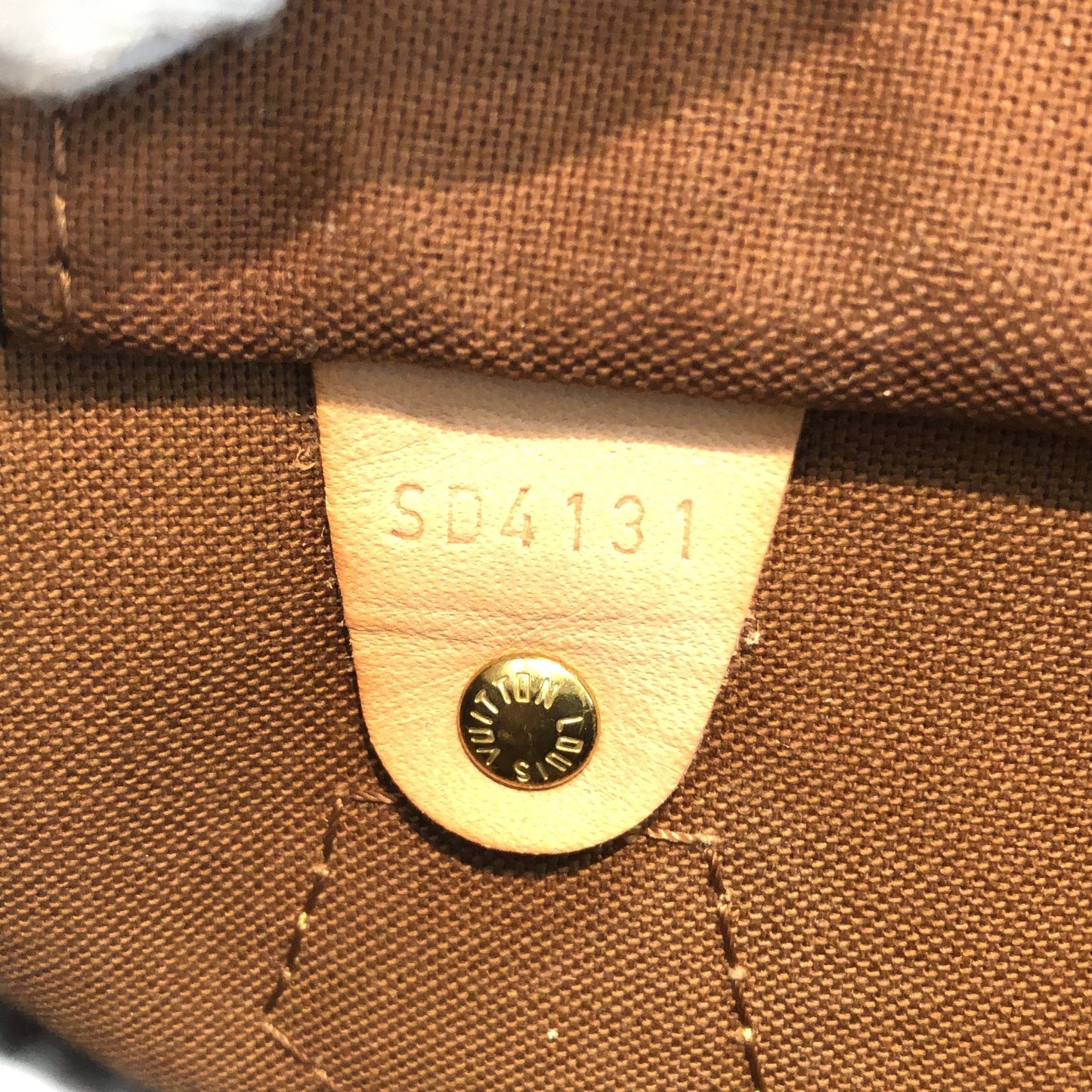 Louis Vuitton Speedy Handbag Monogram Canvas 30