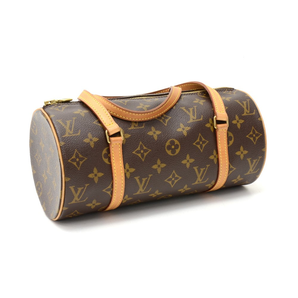 Louis Vuitto Papillon 27 Monogram Canvas Handbag