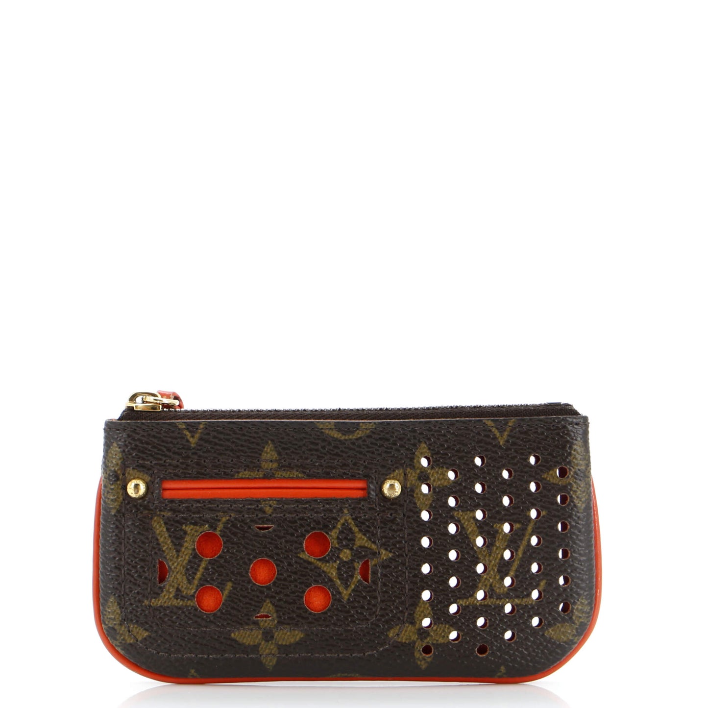Louis Vuitton Key Pouch Perforated Monogram Canvas