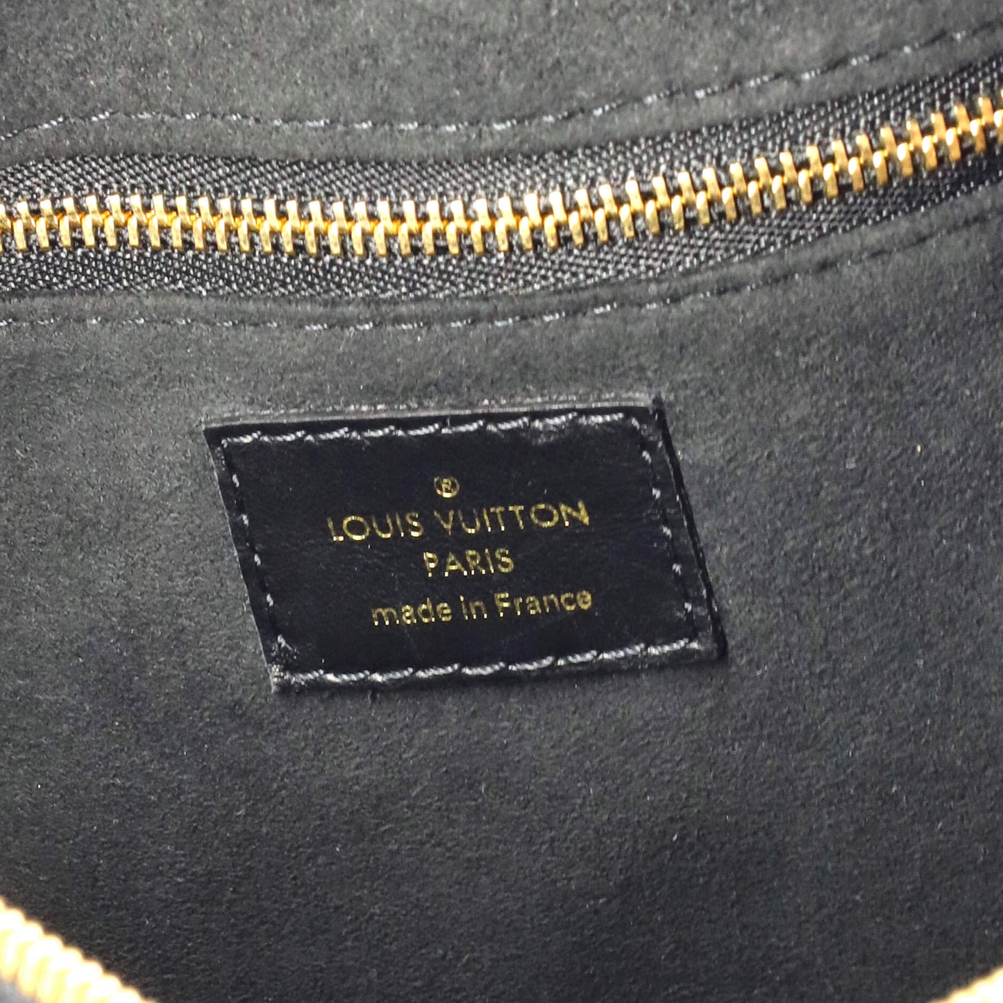 Louis Vuitton Petite Malle Souple Handbag Monogram Empreinte Leather