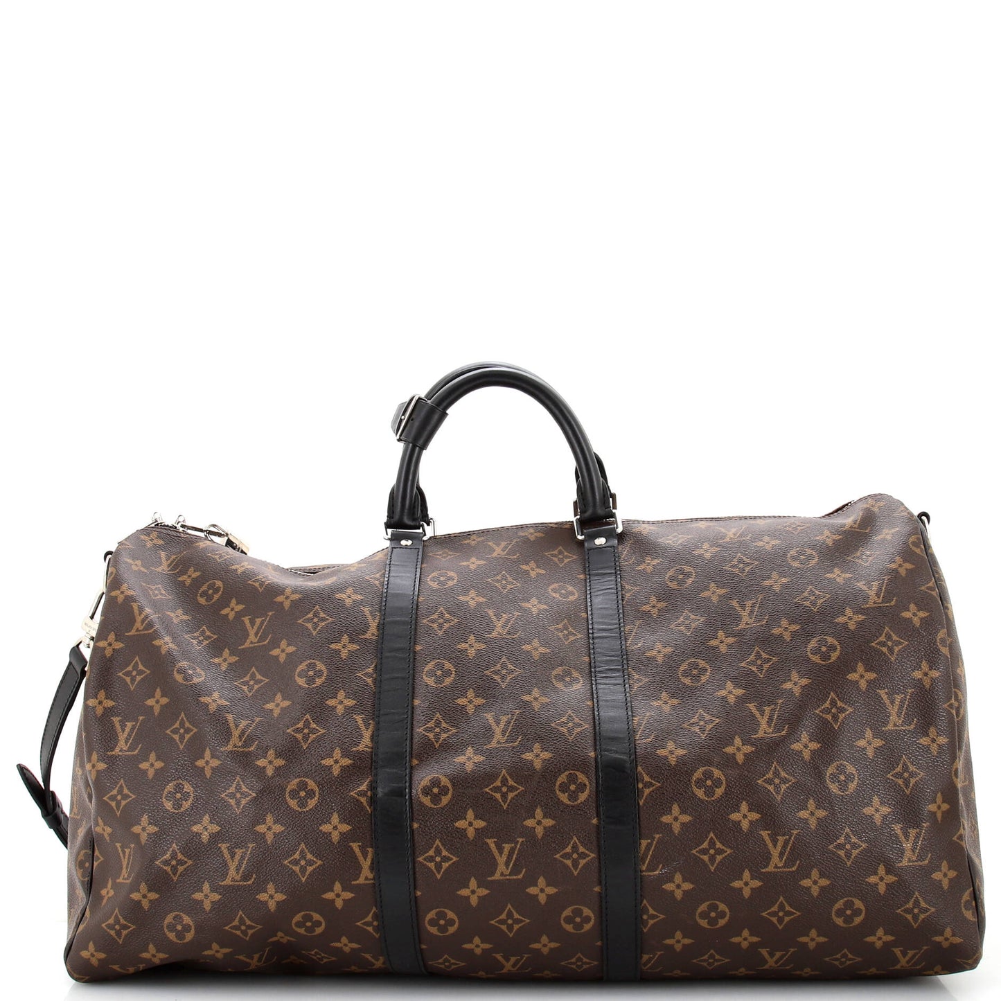 Louis Vuitton Keepall Bandouliere Bag Macassar Monogram Canvas 55