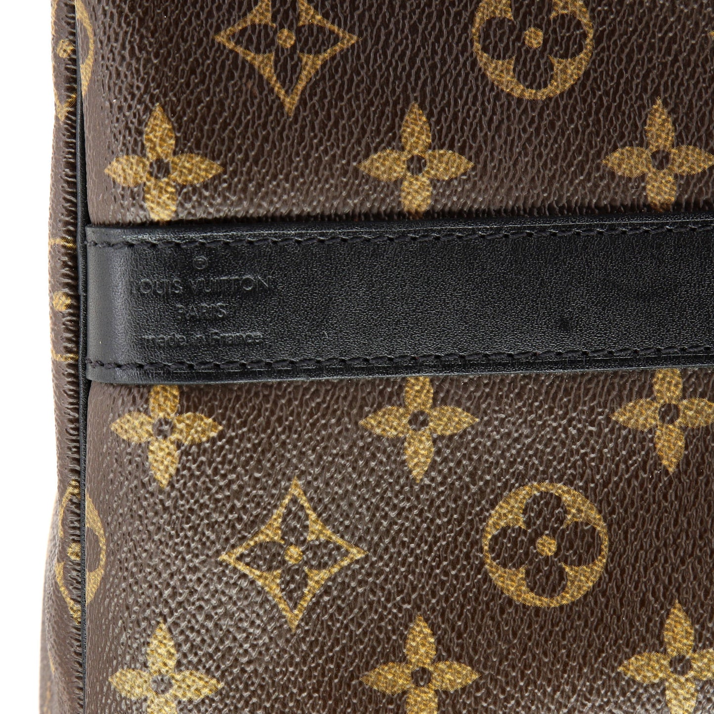 Louis Vuitton Keepall Bandouliere Bag Macassar Monogram Canvas 55