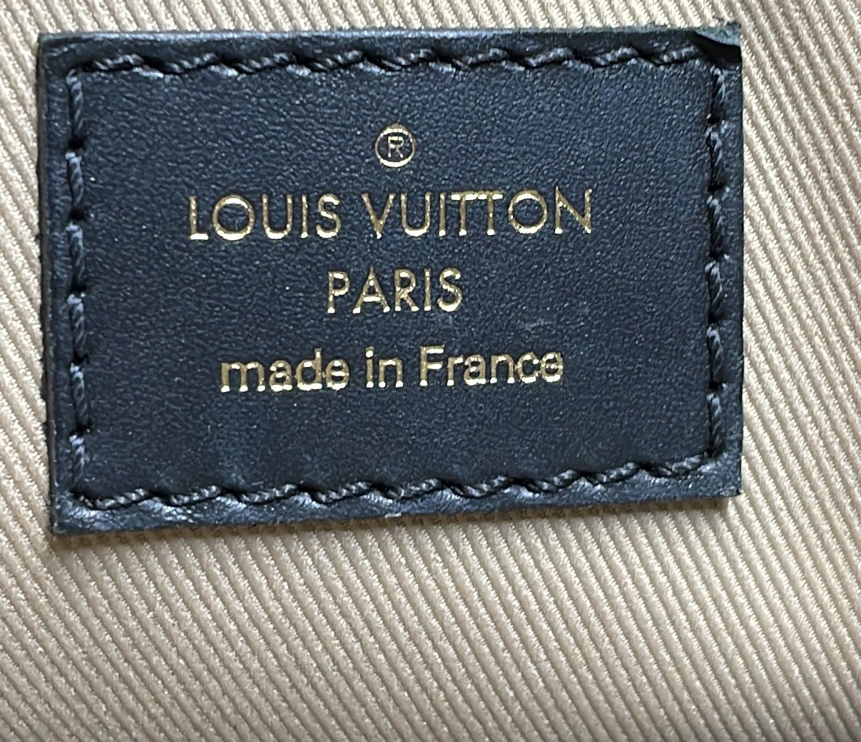 Louis Vuitton NeoNoe Handbag Monogram Giant Embroidered Cotton MM