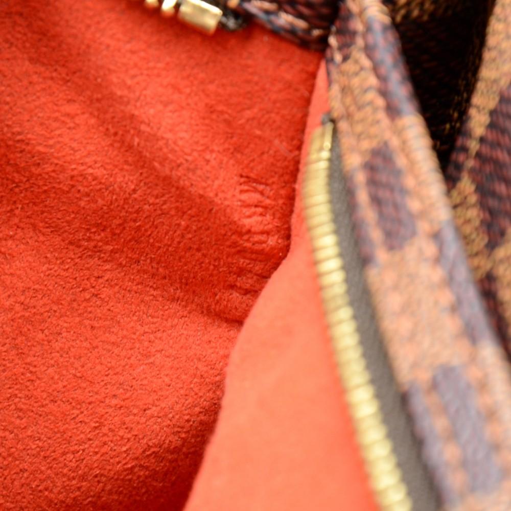 Louis Vuitto Aubagne Damier EbÃ¨ne Canvas Shoulder Bag