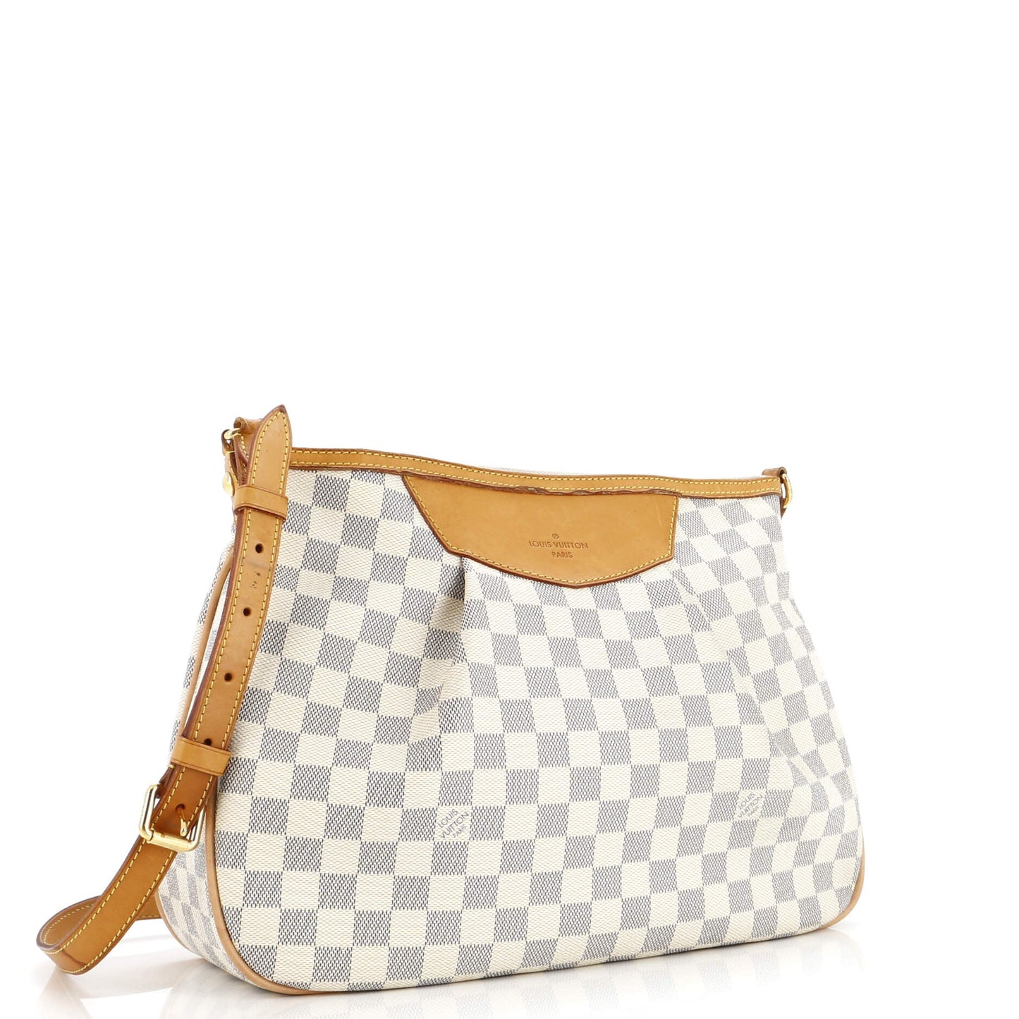Louis Vuitton Siracusa Handbag Damier MM